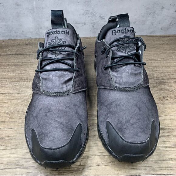 Reebok Womens Furylite Stone Running Shoes Black (AR2659)Low Top Lace Up 9.5M - Picture 3 of 8